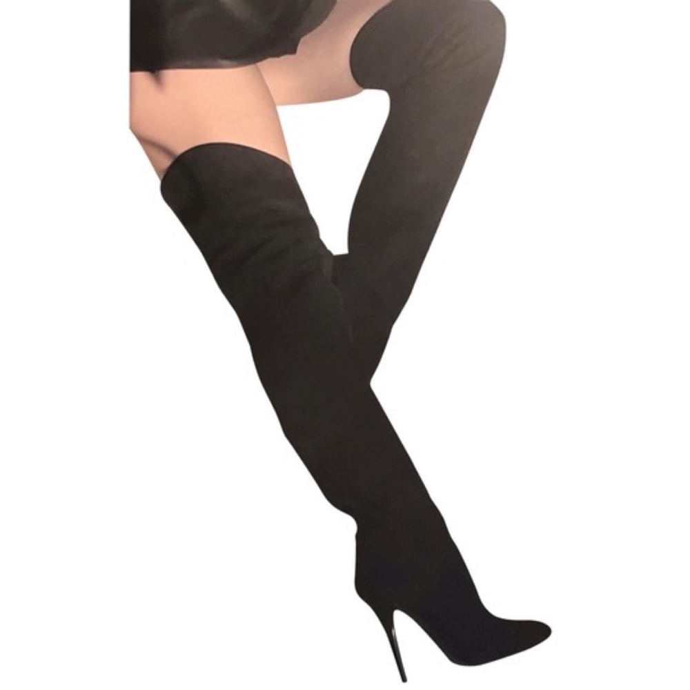 LikeNew Giuseppe Zanotti OverTheKnee leather boots
